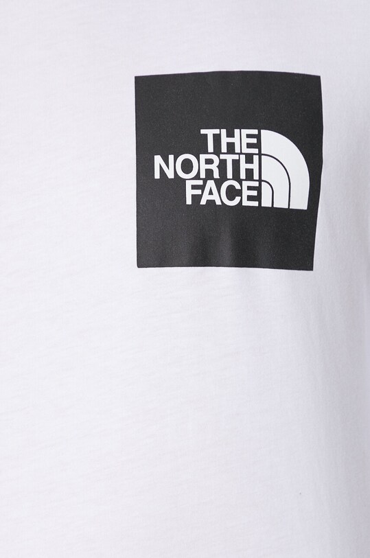 Βαμβακερή μπλούζα με μακριά μανίκια The North Face M L/S Fine Tee NF0A87NCFN41