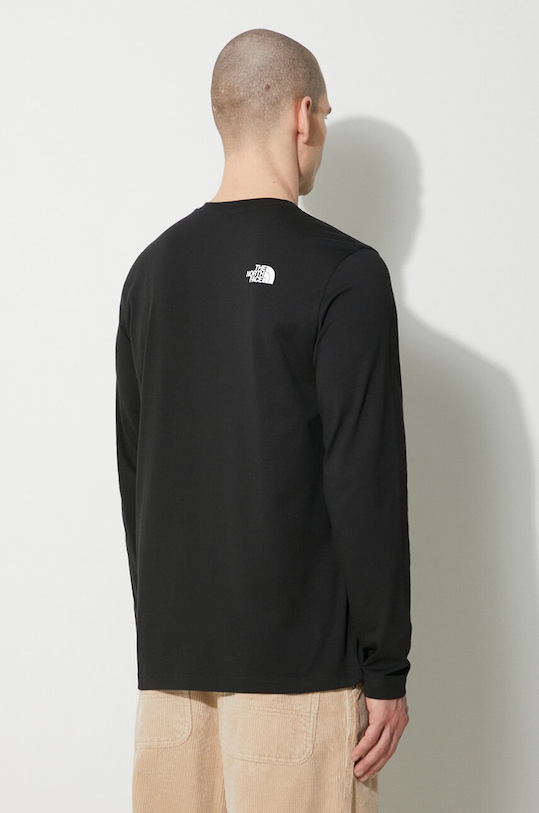 Odzież The North Face longsleeve M L/S Simple Dome Tee NF0A87QNJK31 czarny