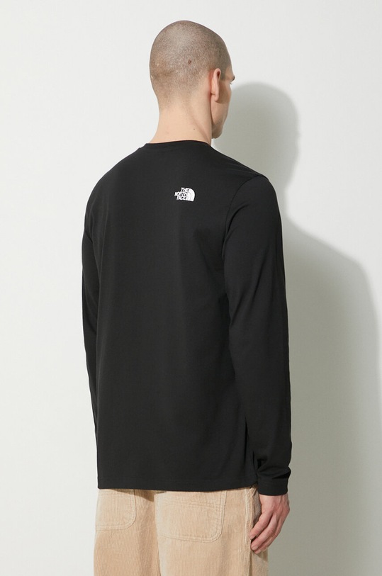 Odzież The North Face longsleeve M L/S Simple Dome Tee NF0A87QNJK31 czarny