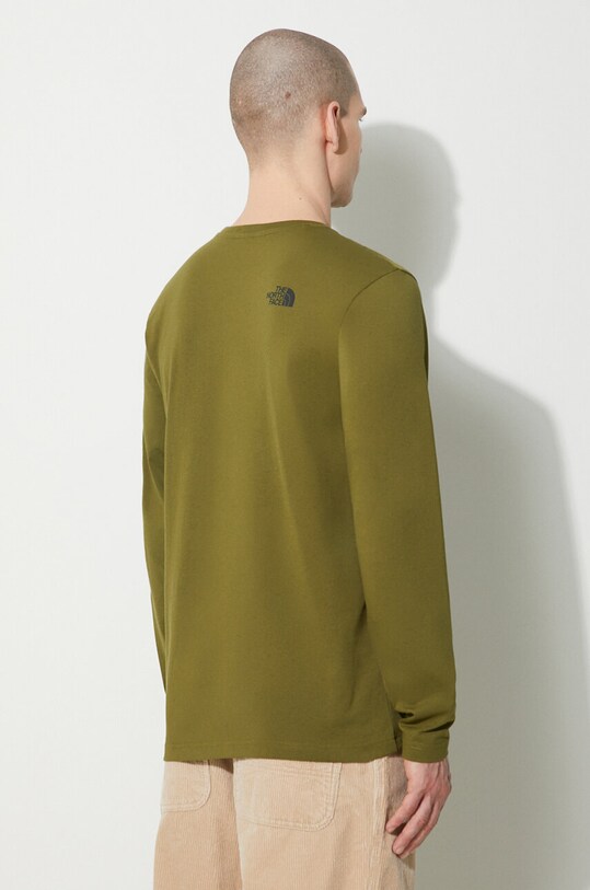 Odjeća Majica dugih rukava The North Face M L/S Simple Dome Tee NF0A87QNPIB1 zelena