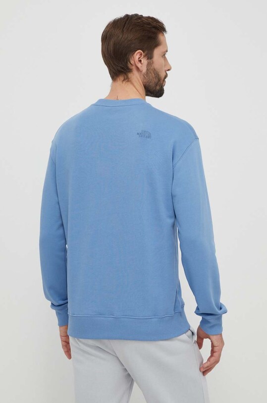 Îmbrăcăminte The North Face hanorac de bumbac NF0A87D4POD1 albastru