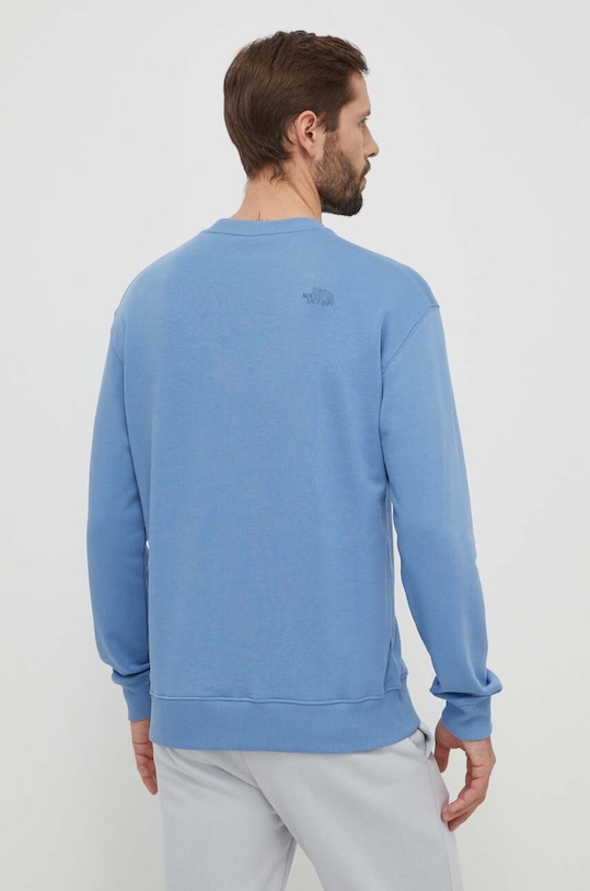 Odzież The North Face bluza bawełniana NF0A87D4POD1 niebieski