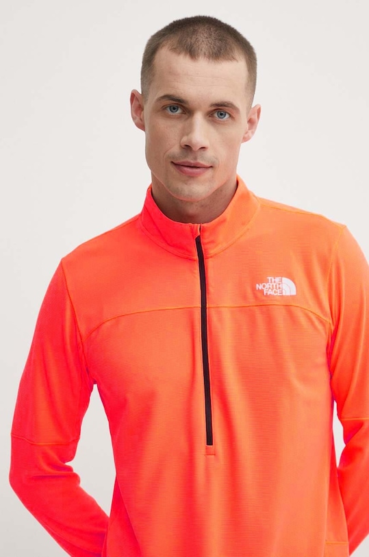 The North Face longsleeve sport Sunriser NF0A84KRQI41 portocaliu