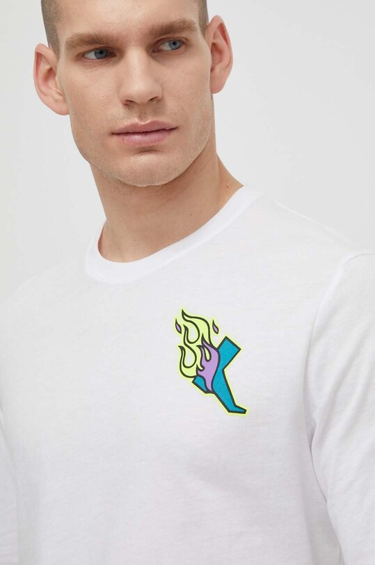 Tričko s dlhým rukávom Under Armour biela 1384195