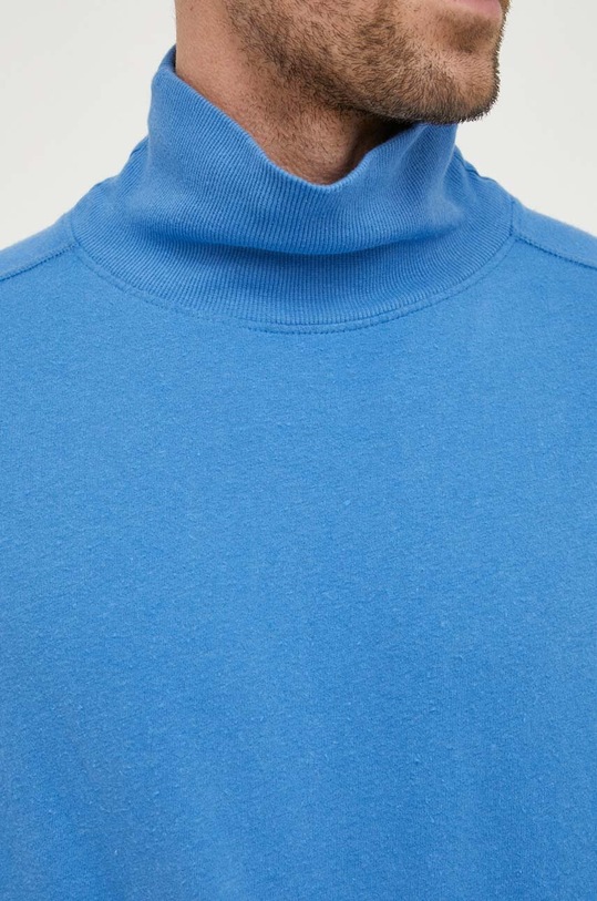 American Vintage sweter MRAK02BH23 niebieski