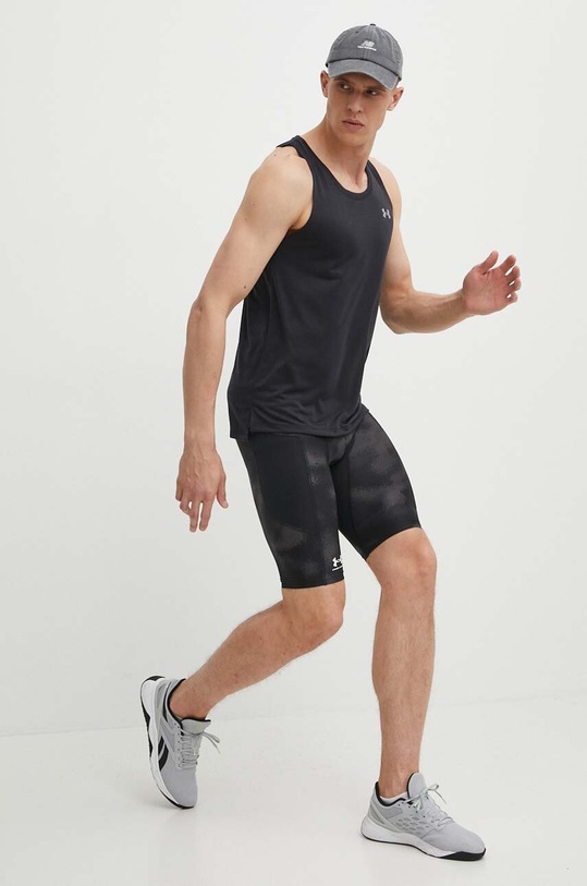 Bežecké tričko Under Armour Streaker 1382585 čierna SS24