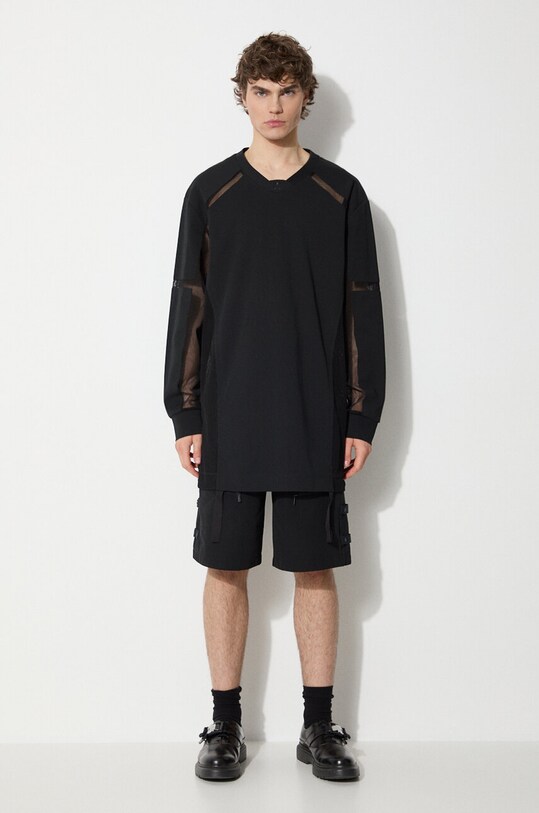 A.A. Spectrum longsleeve shirt Vanguard 81241416 black SS24