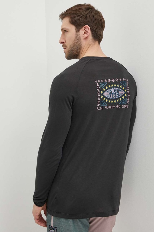 Лонгслів Picture Maribo MTS1131 чорний SS24