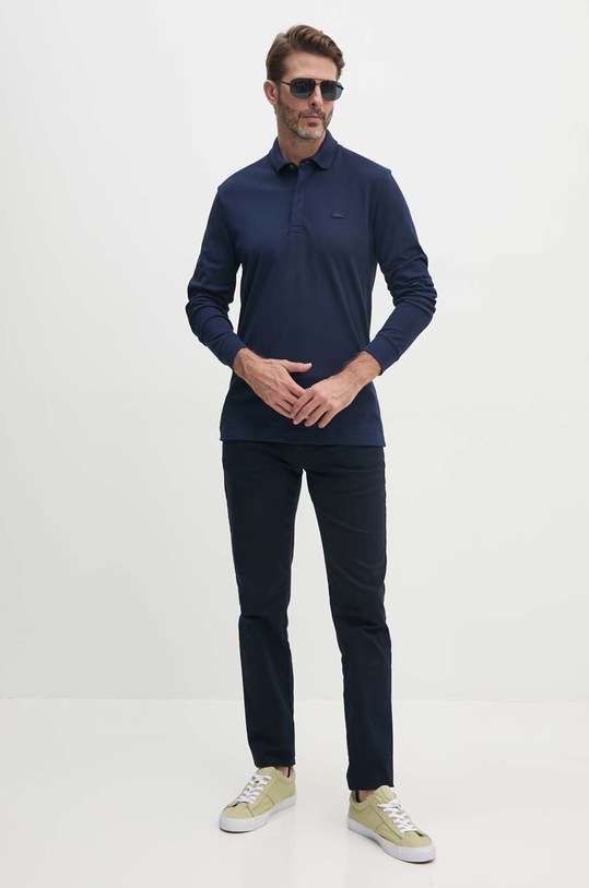 Longsleeve Lacoste PH2481 σκούρο μπλε AW24