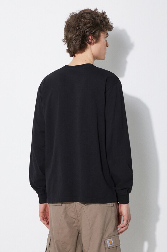Clothing NEIGHBORHOOD cotton longsleeve top 241PCNH.LT03 black