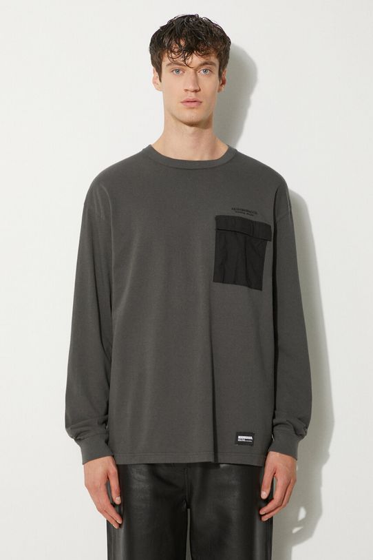 Памучна блуза с дълги ръкави NEIGHBORHOOD Design Crewneck