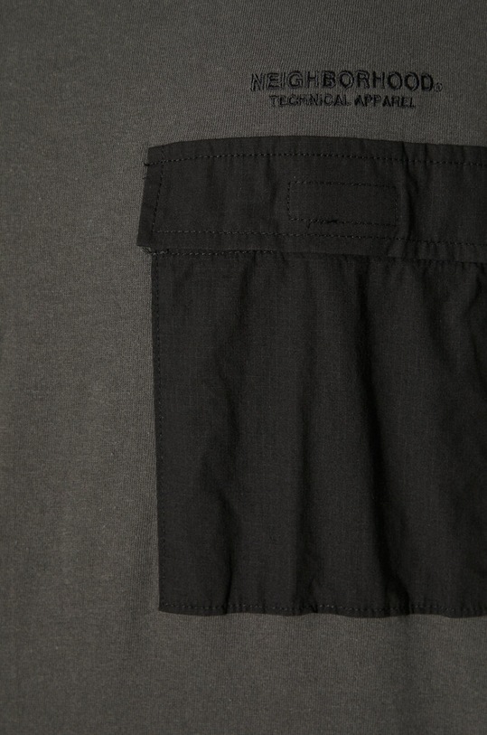 NEIGHBORHOOD cotton longsleeve top Design Crewneck 241UWNH.CSM04