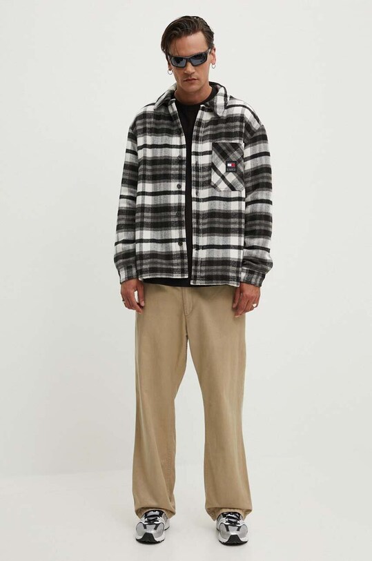 Лонгслів Tommy Jeans DM0DM18652 чорний SS24