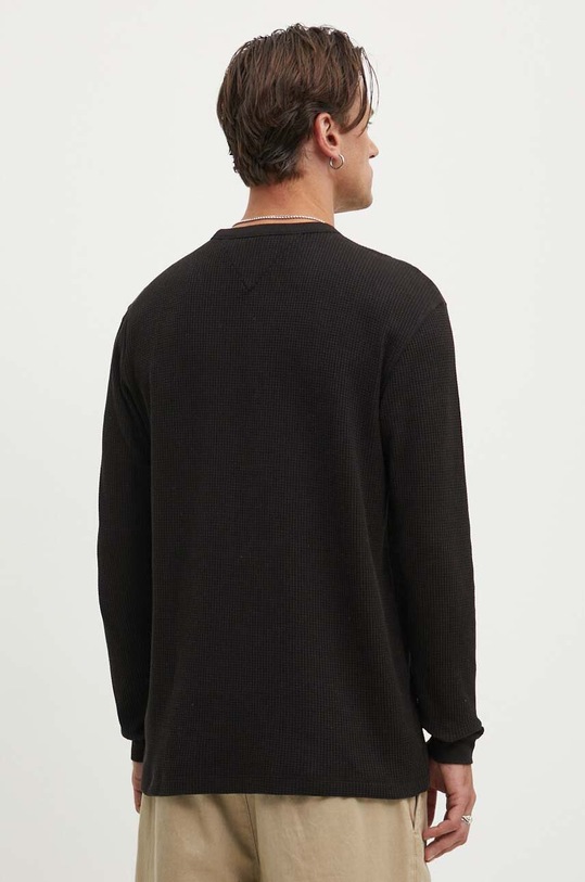 Oblečenie Tričko s dlhým rukávom Tommy Jeans DM0DM18652 čierna