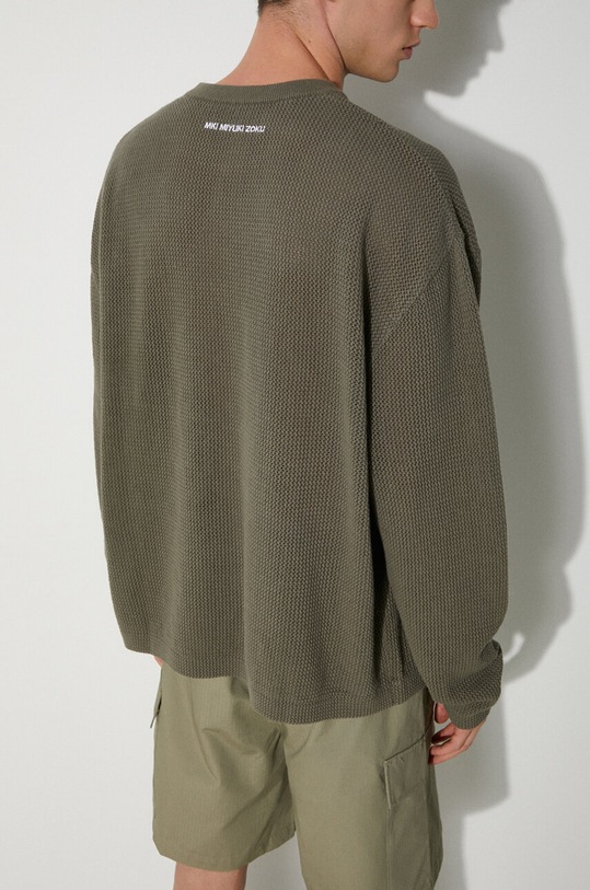 MKI MIYUKI ZOKU cotton longsleeve top Loose Gauge Long Sleeve LOOSE.GAUGE.LONG.SLEEVE