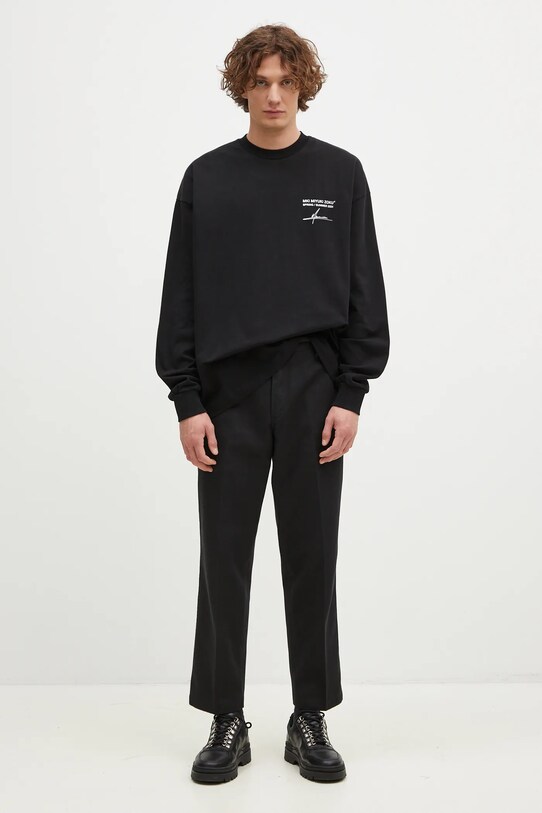 Pamučna majica dugih rukava MKI MIYUKI ZOKU Resort Long Sleeve Tee RESORT.LONG.SLEEVE.TEE