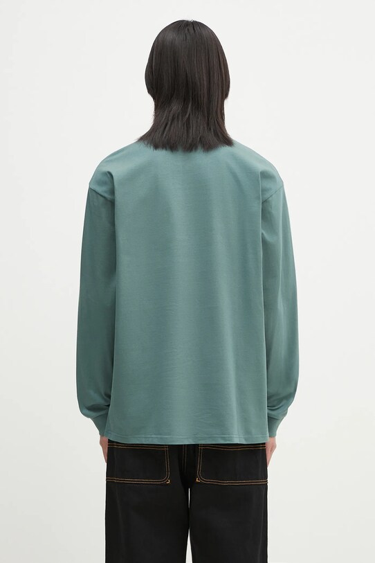 Odjeća Pamučna majica dugih rukava Carhartt WIP L/S Chase T-Shirt I026392.2N0XX zelena
