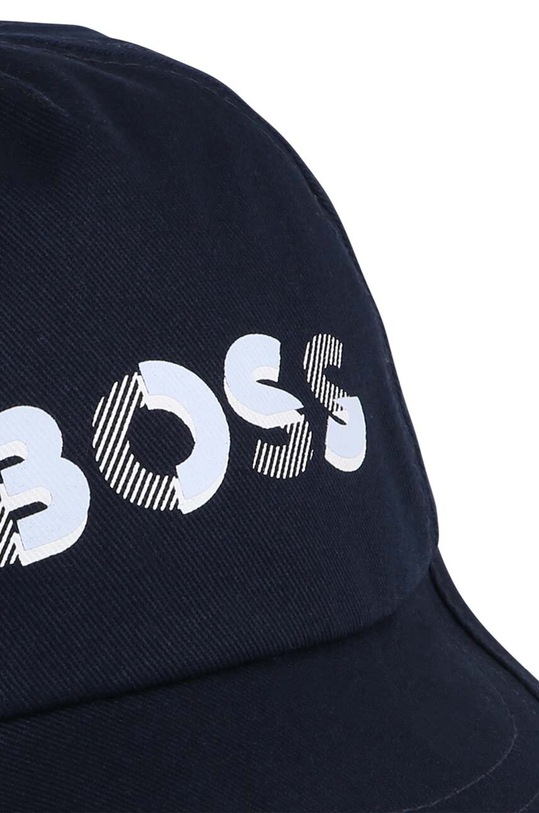 Dječaci Pamučna kapa sa šiltom za bebe BOSS J50913. mornarsko plava