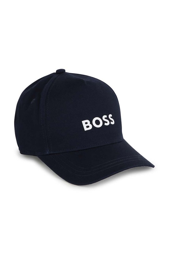 Dětská bavlněná kšiltovka BOSS bavlna námořnická modř J50946.