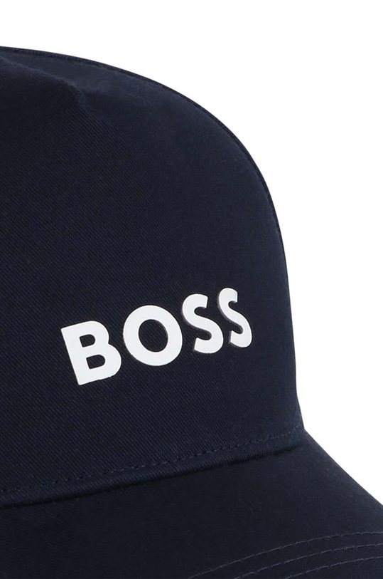 CHLAPEC Dětská bavlněná kšiltovka BOSS J50946. námořnická modř