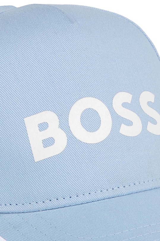 Băieți BOSS șapcă din bumbac pentru copii J50977. albastru