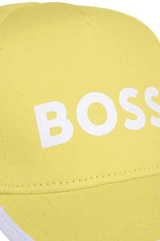 Băieți BOSS șapcă din bumbac pentru copii J50977. verde