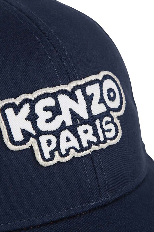 Chłopiec Kenzo Kids czapka z daszkiem bawełniana dziecięca K60029.52.56 niebieski