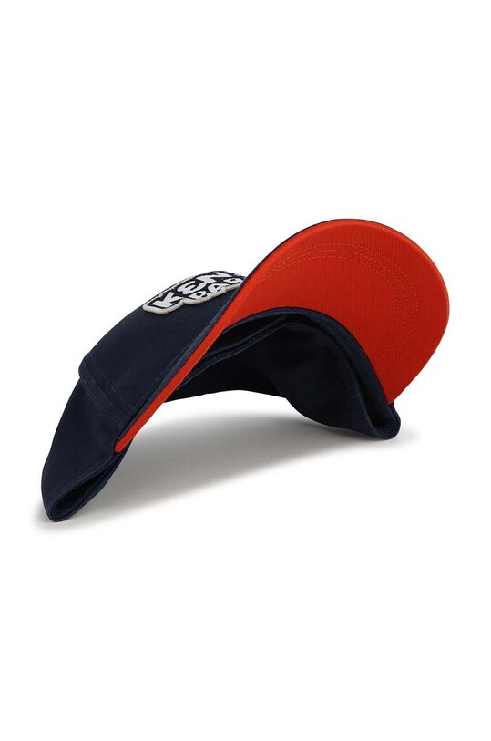 Kenzo Kids czapka z daszkiem bawełniana dziecięca niebieski K60029.52.56