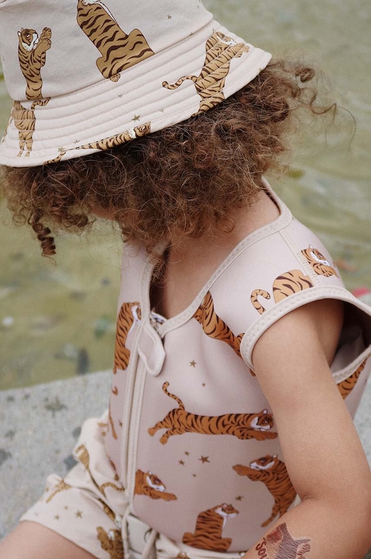 Detský klobúk Konges Sløjd béžová KS100737