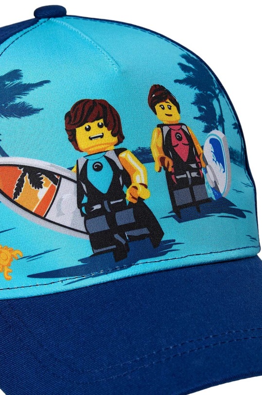 Chłopiec Lego czapka z daszkiem bawełniana dziecięca 12011236 granatowy