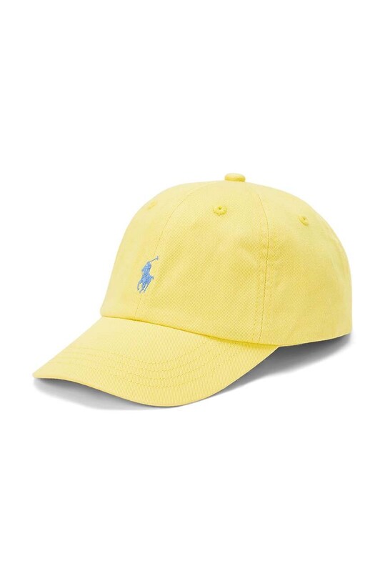 Detská bavlnená šiltovka Polo Ralph Lauren bavlna žltá 322785653053