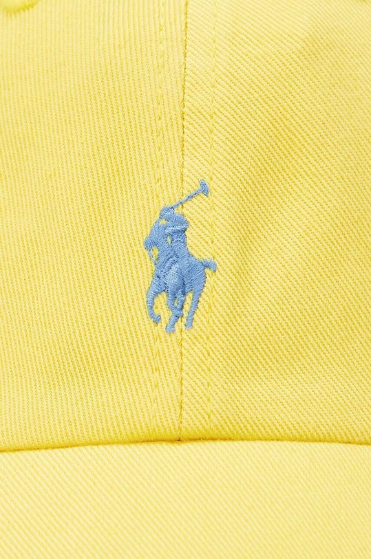 Chłopiec Polo Ralph Lauren czapka z daszkiem bawełniana dziecięca 322785653053 żółty