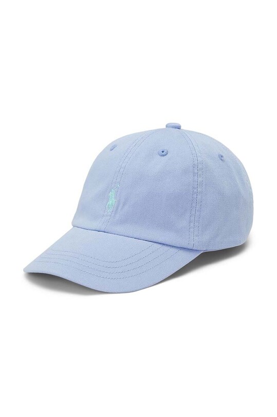 Polo Ralph Lauren cappello con visiera in cotone bambini cotone blu 322785653054