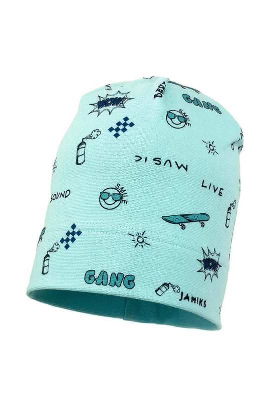 Detská čiapka Jamiks LEXUS tenká tyrkysová LEXUS.Nak.JWG145.B