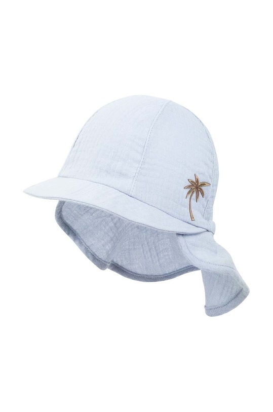 Jamiks czapka bawełniana dziecięca WERNER bawełna niebieski WERNER.or.Naky.JLG157.B