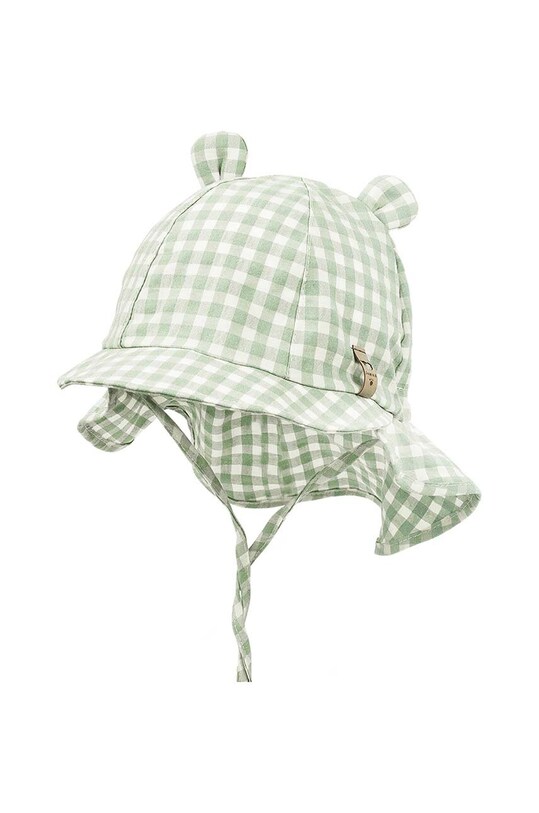 Jamiks caciula de bumbac pentru copii WIDAR WIDAR.or.Nak.JLG158.B verde SS24