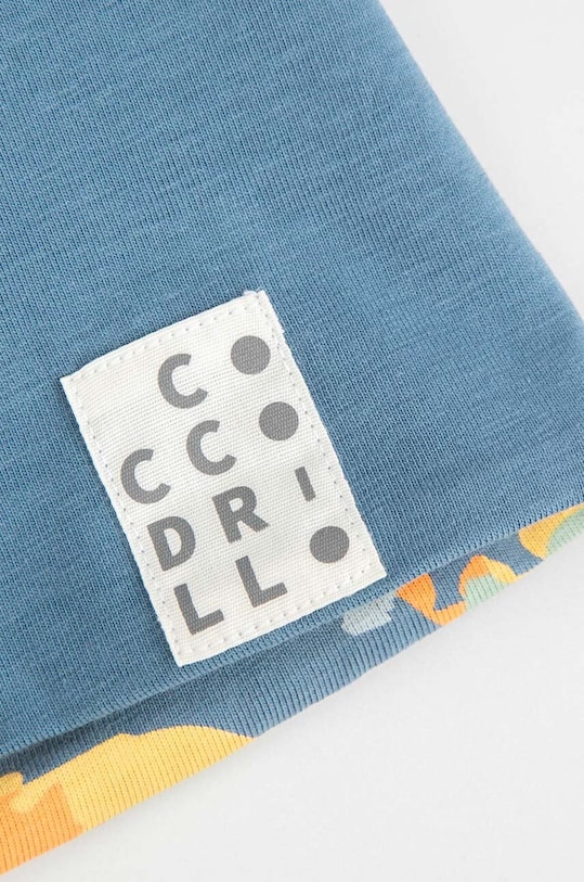 Coccodrillo czapka dwustronna dziecięca WC4364301ASB niebieski SS24
