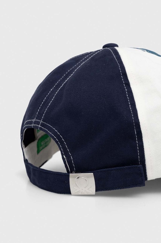 Băieți United Colors of Benetton șapcă din bumbac pentru copii 6G0QCA01C.B.G.Seasonal bleumarin