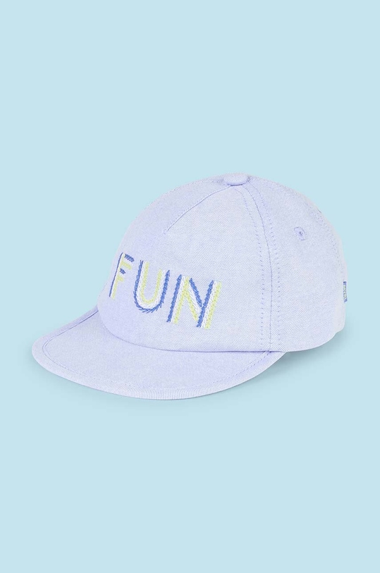 Dětská bavlněná kšiltovka Mayoral bavlna modrá 10667.3K.Czapki.PPYH