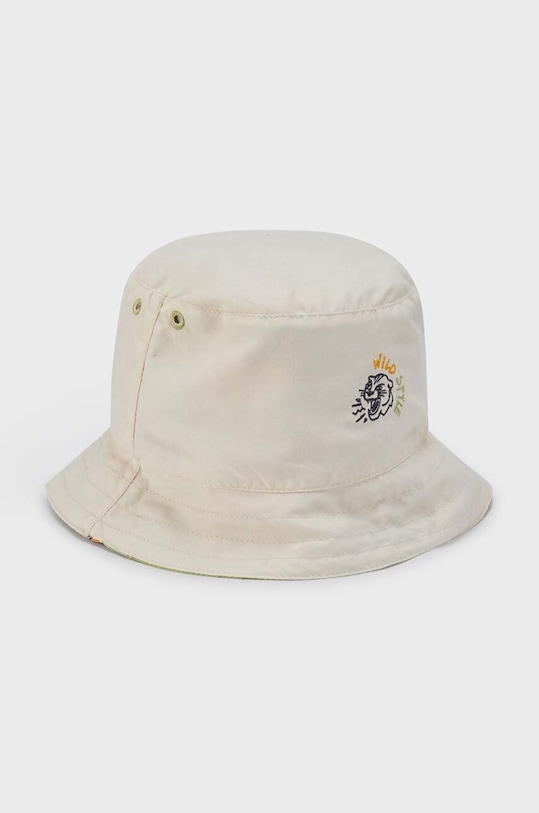 Mayoral kapelusz dwustronny dziecięcy 10715.5F.Mini.PPYH zielony SS24