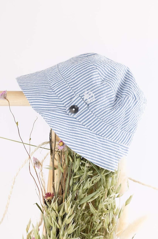 Детская хлопковая шляпа Tartine et Chocolat хлопок голубой TY90051.