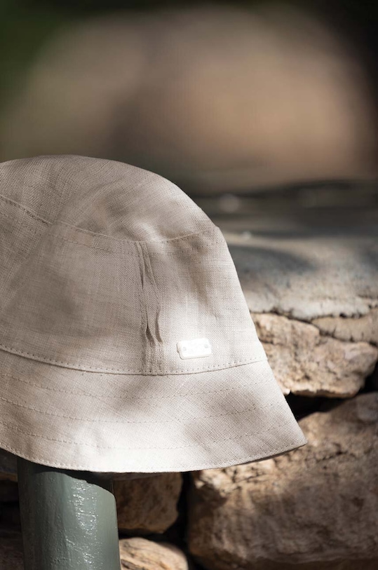 Tartine et Chocolat pălărie de in pentru copii bej TY90021.