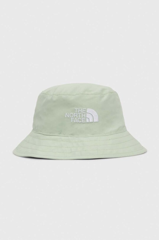 The North Face pălărie reversibilă pentru copii CLASS V REV BUCKET NF0A7WHG verde SS24