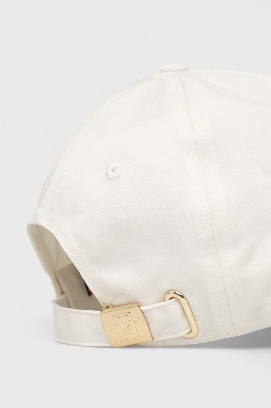 Akcesoria Tommy Hilfiger czapka z daszkiem bawełniana AW0AW15772 beżowy