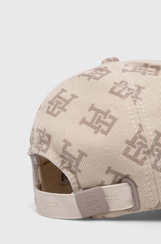 Akcesoria Tommy Hilfiger czapka z daszkiem bawełniana AW0AW15781 beżowy