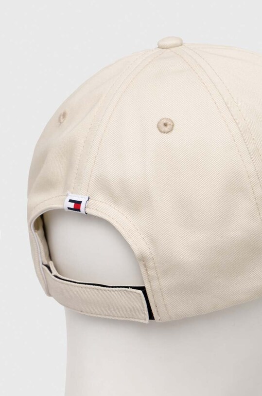 Doplňky Bavlněná baseballová čepice Tommy Jeans AW0AW15845 béžová