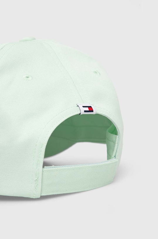 Accesorii Tommy Jeans șapcă de baseball din bumbac AW0AW15845 verde