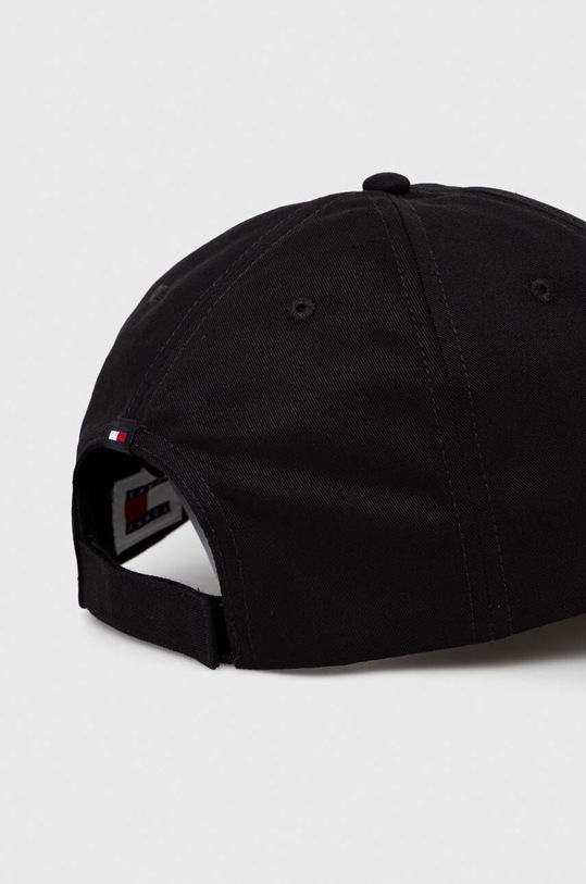 Doplňky Bavlněná baseballová čepice Tommy Jeans AW0AW15845 černá