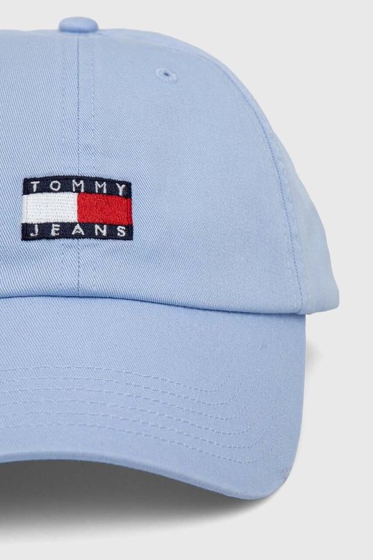 Pamučna kapa sa šiltom Tommy Jeans AW0AW15848 plava AW24