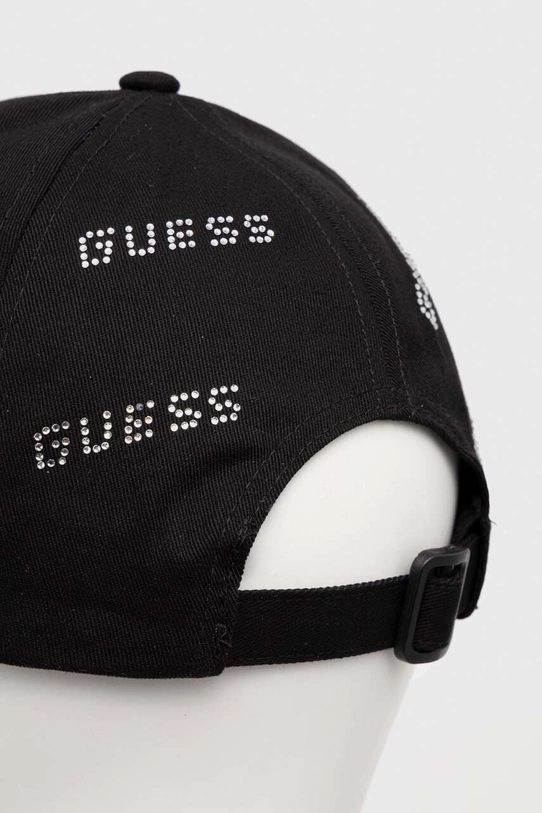 Guess șapcă de baseball din bumbac V4RZ03.WFKN0 negru SS24